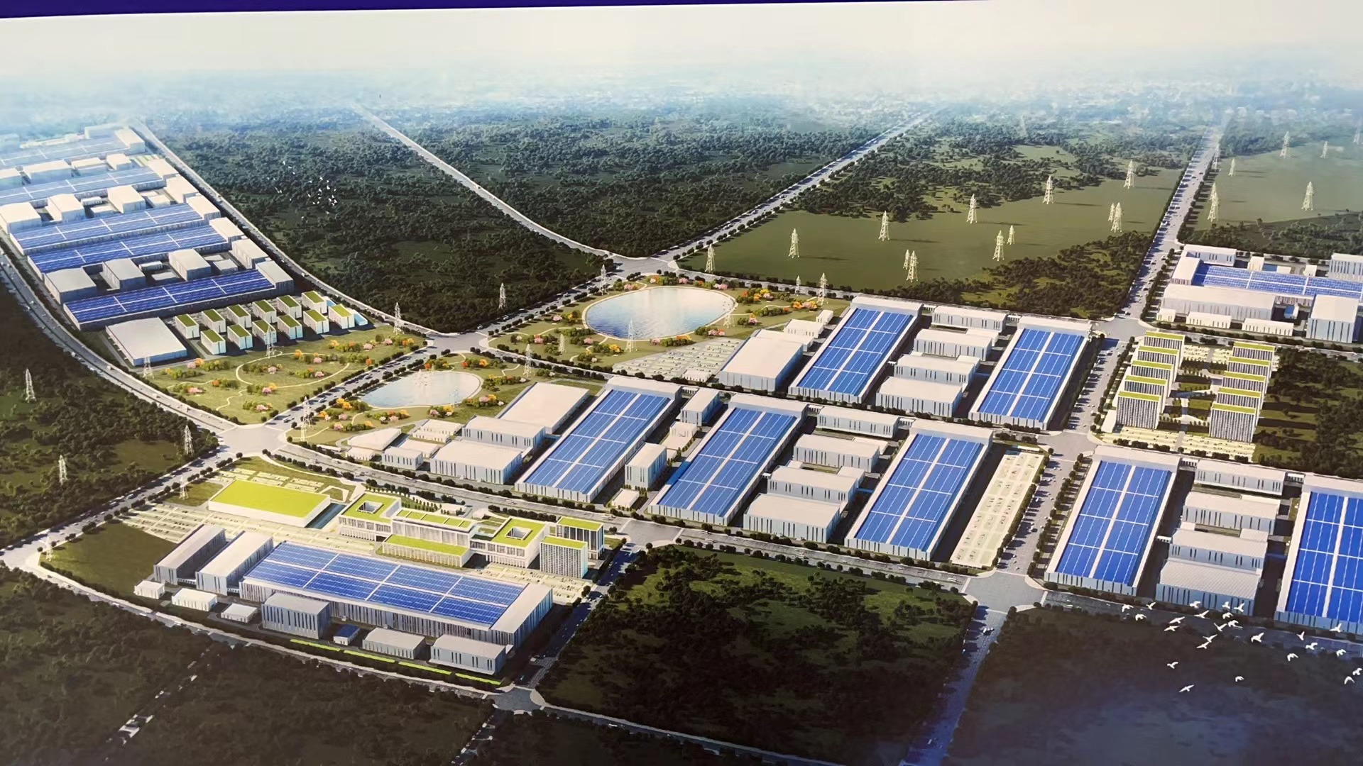 中建三局助力孝感新能源產業騰飛，楚能新能源電芯潔凈包項目正式開工